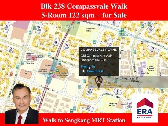 Blk 238 Compassvale Walk (Sengkang), HDB 5 Rooms #149340942